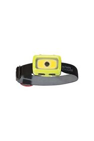 026170 Mountain Warehouse Extreme Cob Led Head Torch 200 Lumen Splash Proof Flashlight