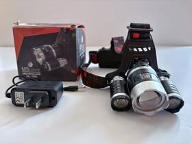 Hl-350reliable Msforce Hl-350 Led Headlamp Rechargeable Bright Head Light With Charger