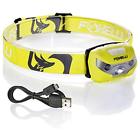 Mx10y Usb Headlamps Rechargeable Flashlight Lumen Up To Hours 8719324775236
