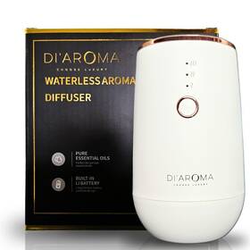 68686 Mystic Romance Diftaroma Waterless Portable Aroma Oil Diffuser White Rechargeable... Fast Ship