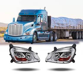 T470 Mytee Products 199145046131 Headlamp Fits Kenworth Peterbilt 579 587 Left And Right Side Headlight