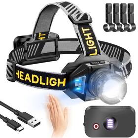 H8305-fba Nakcnm H8305-fba#us Led Rechargeable Headlamp 180000 Lumens Head Lamp With 12