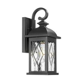 Dn07w-m-sd-bk Naxttii Porch Lights Outdoor 21 Inch Large Wall With Clear Water Rippl