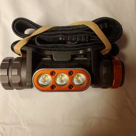 Nebo 313040434439 Transcend 1500 Lumens Rechargeable Headlamp Uses Type C Charger Waterproof