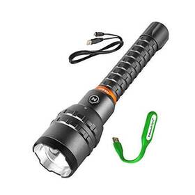 Nebo Flashlights 811459032975 Redline 12k Lumen 12000 Rechargeable High Power Adjustable Beam