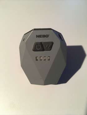 Neb-hlp-0004 Nebo Einstein Cap Light Rechargeable 50 Lumen 18 Hours Of Operation