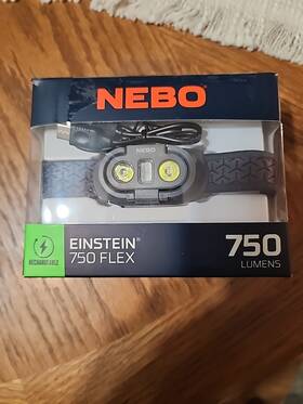 Neb-hlp-0009 Nebo Brand New Einstein 750 Lumen Headlamp By