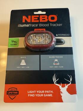 Neb-hlp-0020 Nebo Illumatrace Blood Tracker Headlamp 100 Lumens #neb-hlp-0020