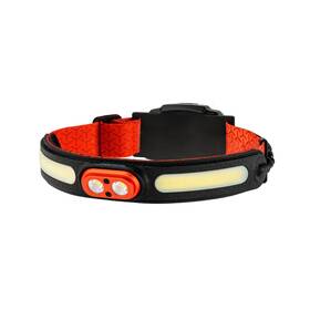Neb-hlp-0021 Nebo Curvbeam 600 Headlamp Black Orange Lumens Rechargeable Aaa Battery