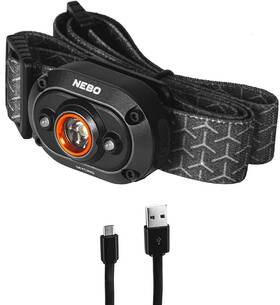 Neb-hlp-0022 Nebo Chargeable Headlamp And Cap Light