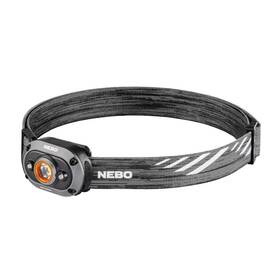 Neb-hlp-0030 Nebo Mycro 450 Lumens Rechargeable Led Headlamp Light Gray