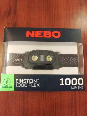 Neb-hlp-0007 Nebo Nfb-hlp-0007 New - Einstein 1000 Flex Lumens Headlamp Rechargeable