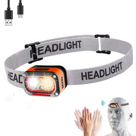 Yd-08-1 Netcan Headlamp Rechargeable Led Head Lamp Flashlight 150 Wide Beam Headband Ligh