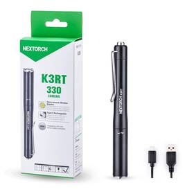 K3rt Nextorch 945064202707 330 Lumens Rechargeable Usb Led Penlight Pocket-size Compact Mini To