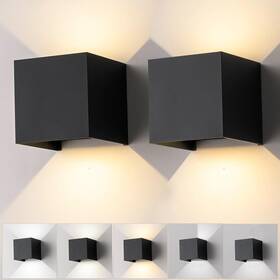 Bd-02 Nigaut Modern Outdoor Wall Light With 3 Modes 3000k&4000k&6500k 15w Ip65 Waterproo
