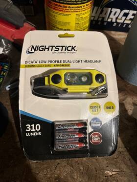 Xpp-5462gx Nightstick Intrinsically Safe Dual-light Headlamp