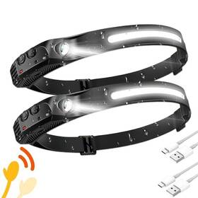 Sk-450 Ninghai Chenfei Electric Appliance Co. Ltd. Headlamppcs30 Wide Beam Head Lamp Motion Sensor Led Headlamp Rechargeable 2
