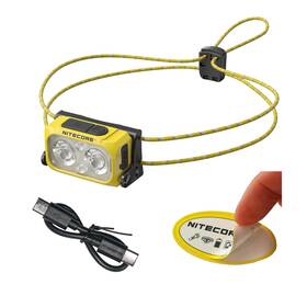 B0fndvpyns Nitecore Nu25 Mct 400 Lumen Usb-c Rechargeable Lightweight Outdoor Headlamp