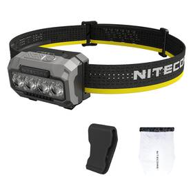 Ha23uhe Nitecore Ha23 Uhe 600 Lumen Aaa Headlamp With Multi-color Temperatures Black