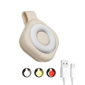 Nitefox R2-beige Running Lights For Runners Nurse Night Light Clip On Flashlight