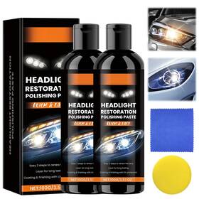 250710 Nmoiat 2pcs Car Headlights Restoration Kit 2025 New Headlight Stain Remover Polishi
