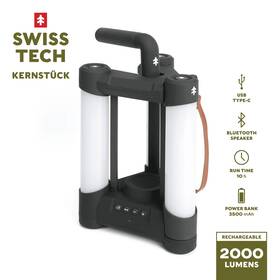 30798 No Rechargeable Led Lantern With Bluetooth Speaker And 5200 Mah Power Bank