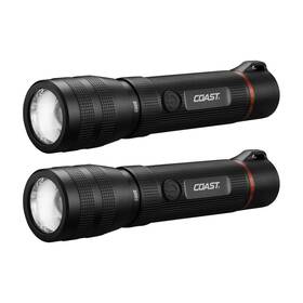 31250 No G60r 1000 Lumen Waterproof Rechargeable Led Flashlight 2-pack