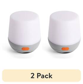 6756 No 2 Pack Lantern 180 Lumens Led Mini Camping White And Red Light