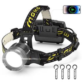 No 885222438745 Rechargeable Headlamp 150000 Lumen Super Bright Headlight For Hunting No 885222438745 Rechargeable Headlamp 150000 Lumen Super Bright Headlight For Hunting