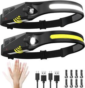 No 885222440298 Headlamps Bright Led Headlamp Flashlight 1000 Lumen 230 Wide Beam Spotlight