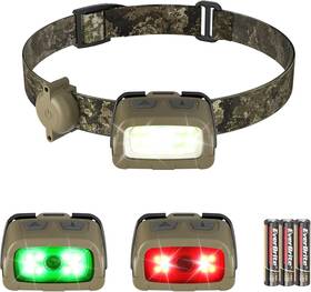 E021071ae Nobrand 300lm Headlamp 7 Modes Rgb Adj Led For Outdoor 3aaa