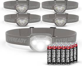 E304200700 Nobrand Led Headlamp 5-pack Ipx4 Camping/hiking/emerg Batteries Inc