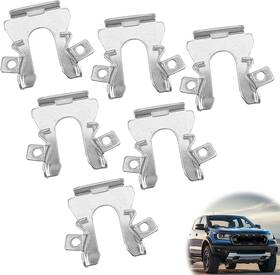 Notish 726084730267 6pcs Headlight Retaining Steel Clips Headlamp Housing Ajusting Pivot