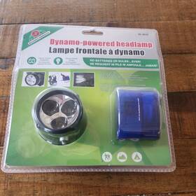 Ni-0010 Novelty Imports Dynamo-powered Headlamp No Batteries Or Bulbs ... Ever
