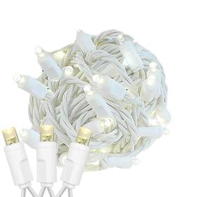 Acgwa5025-w-ww Novelty Lights 11ft Christmas String 50 Warm White Led Bulbs On