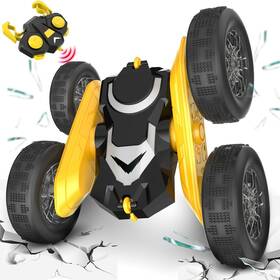 757-z003 Nqd Bat Remote Control Car- Double Sided 360 Rotate Rc Stunt Car With Wheel