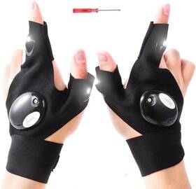 Nrg21003 Nrgready Led Flashlight Gloves For Men Gifts Boyfriend Husband Papa Fit F