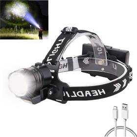 Xhp70.2 Nucwo 797034317319 1000000 Lumens Headlamp Rechargeable Super Bright Powerful Led Headla