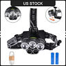 Nul20460 Catinbow Headlamp Usb Headlight Rechargeable Light Battery Black 711137820460