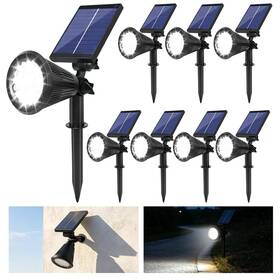 Nurafo Sl-cw04 Solar Lights Outdoor 36 Leds 1000lm Adjustable Spot 2-i