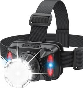 Nuvioxt 699838788411 Rechargeable Led Headlamp 6 Light Modes With Red And Blue Strobe Zoomable Beam Nuvioxt 699838788411 Rechargeable Led Headlamp 6 Light Modes With Red And Blue Strobe Zoomable Beam