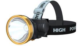Odear 694026474169 Rechargeable Headlamp Head Torch Led Spotlight Powered Headlight Lamp