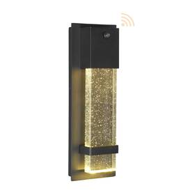 Odorpower 767104386897 Dusk To Dawn Wall Light 1pc Black Outdoor Bubble Glass Exterior Sc
