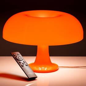Cs-ml-045 Okunsallure Orange Mushroom Lamp With 3 Lighting Modes - Attractive Funky Unique Lamps Fo