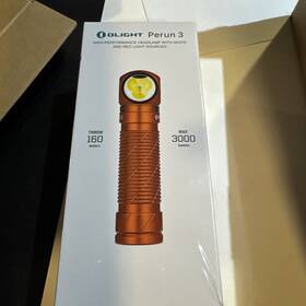 Ip68-orange Olight 977261690216 Perun 3 Headlamp 000 Lumens White&red Lights Led
