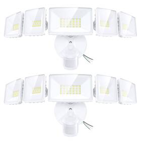 Bdbs70g-5 Onforu 5 Head 70w Motion Sensor Outdoor Lights 7000lm Flood Light Ha