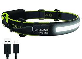 Optimal Ventures 850018279130 Liteband Pro 1000 Series Wide-beam Adjustable Personal Headlamp 210 Illum Inch