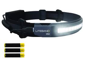 Lba350-ac Optimal Ventures Liteband Activ 350 Wide-beam Led Headlamp - 210 Illumination Lumens