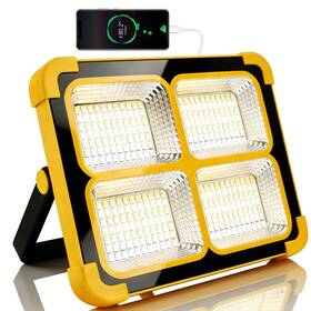 Or300w Oreadyne 300w Led Solar Work Light Portable 3000lm 12000mah Battery Usb Re