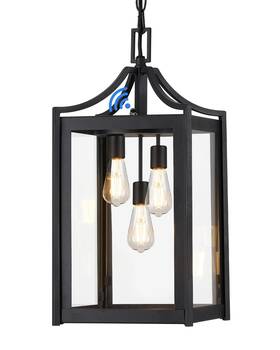 Os-ky1004 Osimir Outdoor Pendant Lights For Porch 18.5 Inch Large Dusk To Dawn Chandelier
